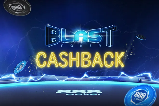 888poker Offers 50% BLAST Cashback June 10–16