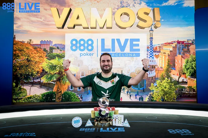 Murciano Wins 888poker LIVE Barcelona for €50,000