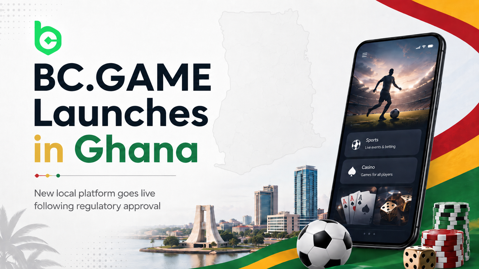 BC.GAME Enters Ghana With Regulated Licence