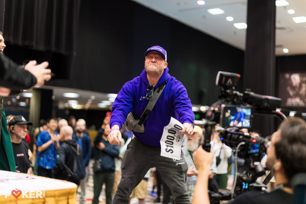 Brian Smith Pulls $100K WSOP Bounty, Donates Then Chips Up