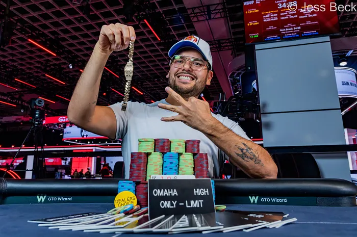Bryce Yockey Wins Third WSOP Bracelet in $10k Event
