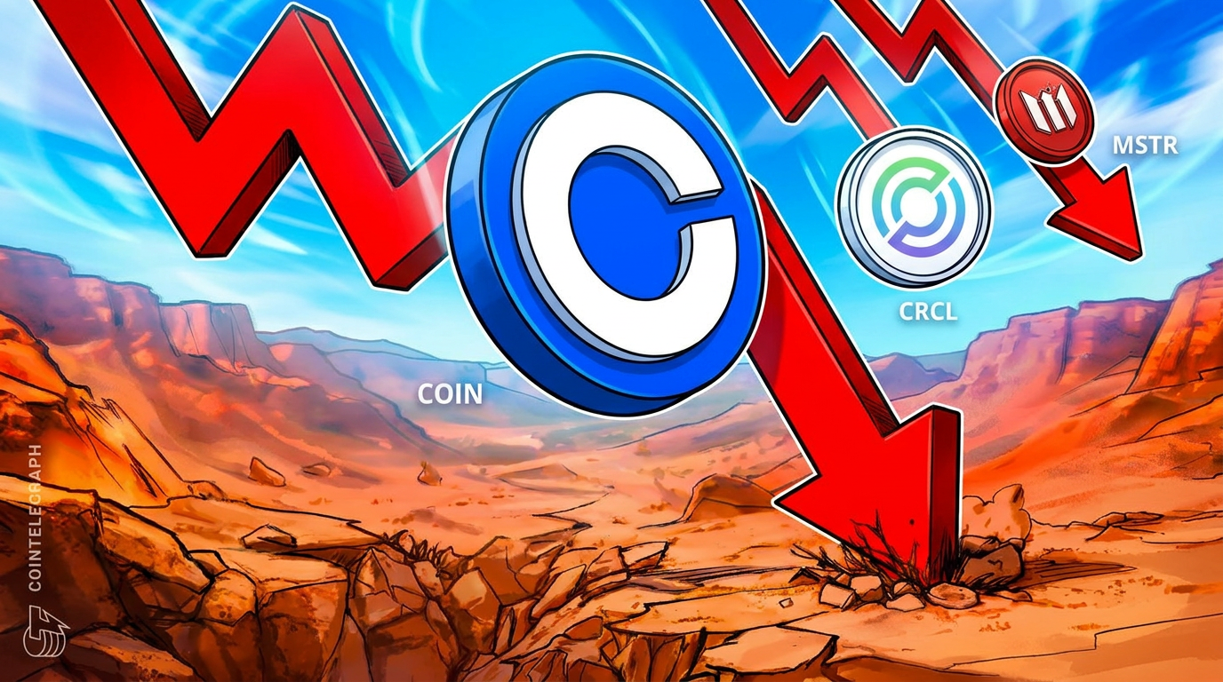 Coinbase Leads Crypto Stock Selloff After $6.3B Binance Hack