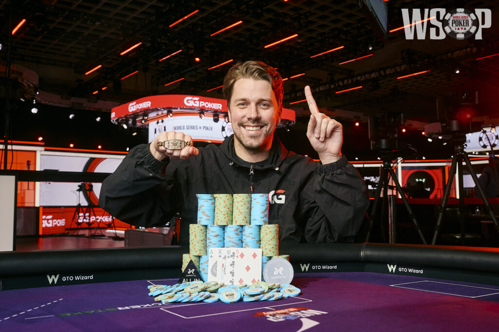 WPT Champion Normand Wins WSOP Bracelet in PLO8