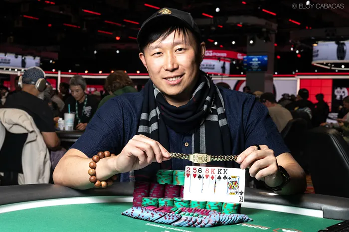 James Cheung Wins First WSOP Bracelet in $1,500 Stud