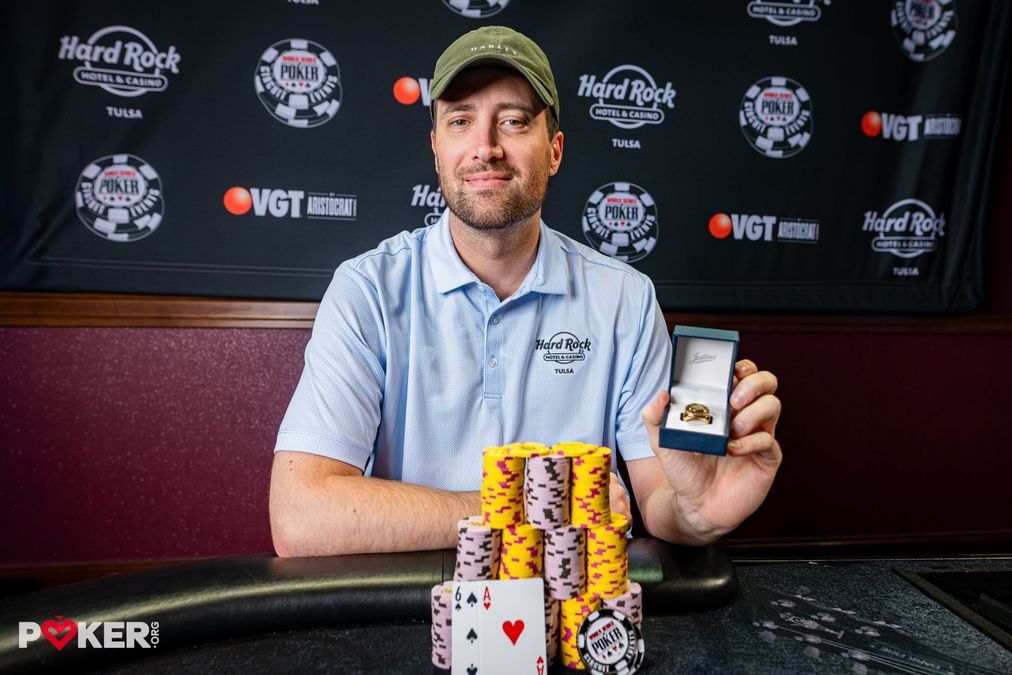Jesse Jones Wins 6th WSOP Circuit Ring in Tulsa