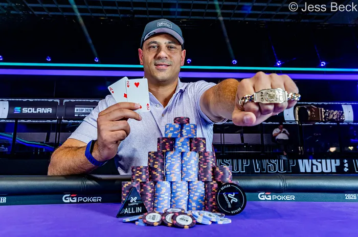 Omar Zazay Wins First WSOP Bracelet for $538,158