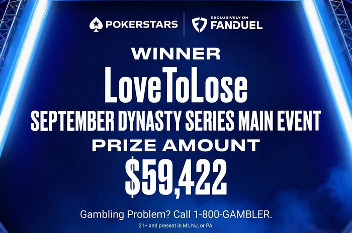 LoveToLose & Mamalega Win PokerStars FanDuel Dynasty