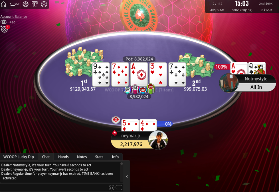 PokerStars Drops 350-Event WCOOP Schedule