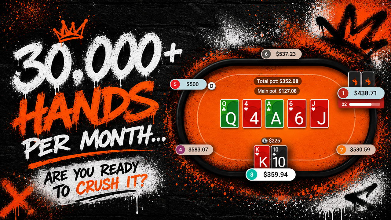 30,000 Hands Reveal Where Online Poker Is Softest