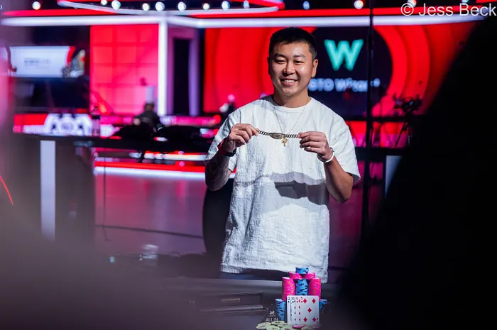 Yang Wang Wins First WSOP Bracelet in $5K PLO